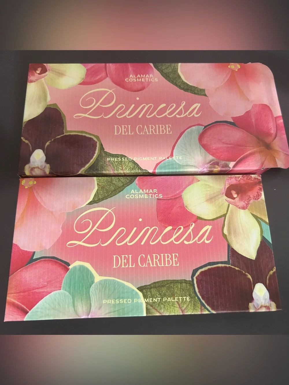 Alamar Cosmetics PRINCESA DEL CARIBE EYESHADOW PALETTE!!!.